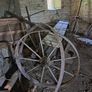 Antique farm grain drill Image 2