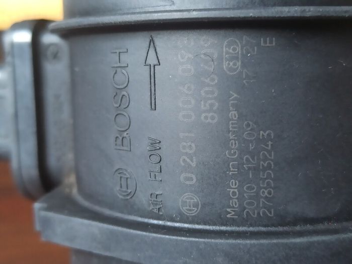 mass air flow bosch 0281006093