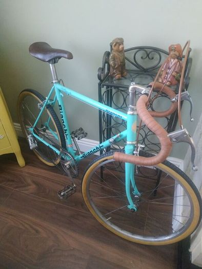 Vintage Bianchi bicycle