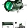 Portable Zoom HD Telescope Folding Long Distance Mini Powerful Telescope for Hunting Sports Outdoor Camping Travel Image 2