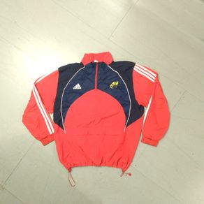 Munster (XL) Rugby  Track Jacket adidas Red Blue Jacket Tracksuit Top Extra Large Cork Limerick