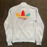 Adidas Zip Up Pharrell Williams Rainbow Collection BABY BLUE X-SMALL Image 2