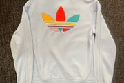 Adidas Zip Up Pharrell Williams Rainbow Collection BABY BLUE X-SMALL