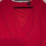 stunning red long and wide sleeve pleated midi dress from Boohoo Image 3