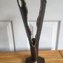 Heavy copper unique candle holder Image 10
