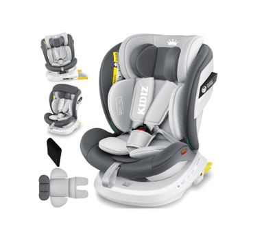 Kidiz Isofix 360 degree Car Seat - up to 36Kg - from Birth - 12 Years