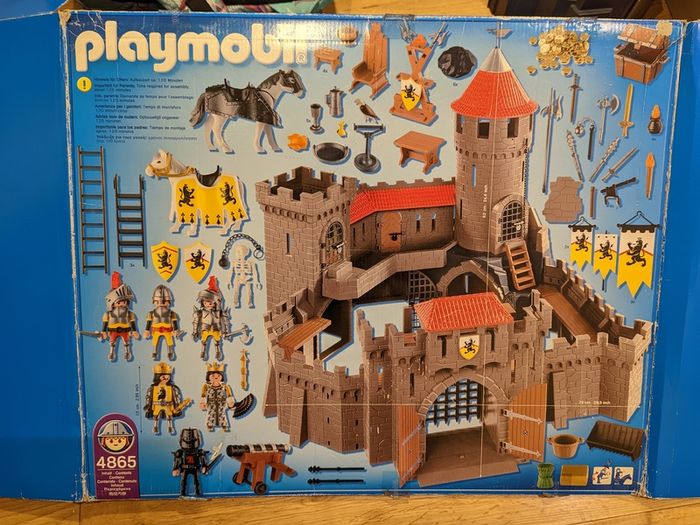 K v z Zsir f T meg Playmobil Lion Knights Castle 4865 Instructions 