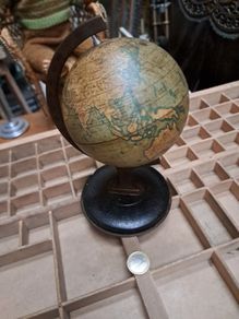 Vintage Tin 1930's  Atlas  Globe