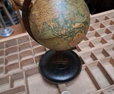Vintage Tin 1930's  Atlas  Globe