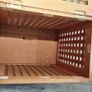 Wooden Storage Box on wheels Image 4