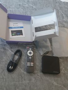 Android TV Box. Google TV. Plug and watch movies. Ram 2GB. Rom 16gb. Brand new.
