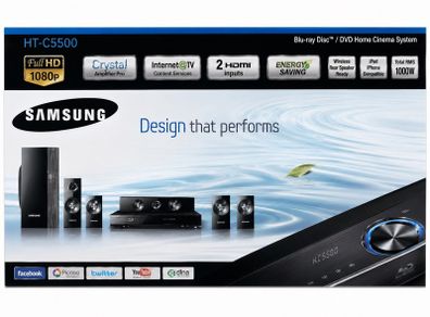 Samsung Hometheatre Blueray DVD/CD