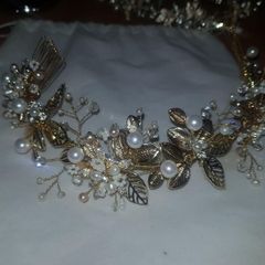 Azzure Bridal Headpiece / Bridal Crown
