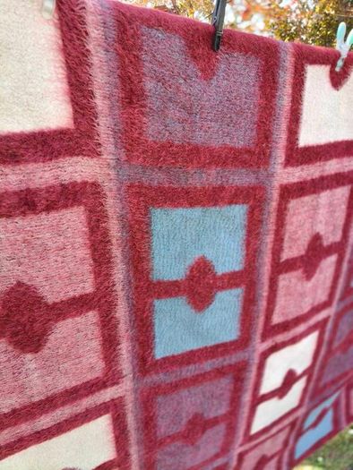Vintage Dutch Wool Blanket