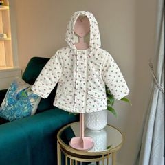 Baby Girls Cream Jacket with Hood from Primark Age 3-6 months / EU 62-68cm