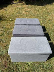 Grey Storage Boxes