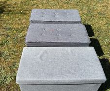Grey Storage Boxes