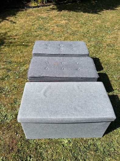 Grey Storage Boxes