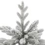 Artificial Hinged Christmas Tree with Flocked Snow 150 cm Image 3