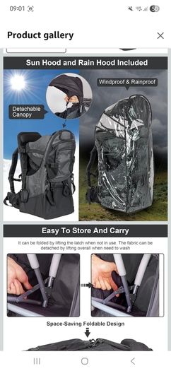 Baby Backpack Carrier