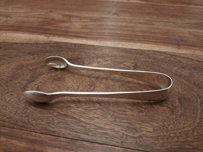 Silver-plated Sugar tongs