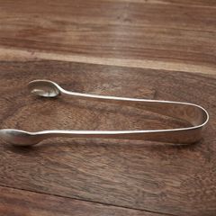 Silver-plated Sugar tongs