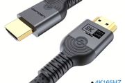 5 Metres HDMI 2.1 Cable Copper Wire Core Cable 8K@60Hz HDR 4K@240Hz/160Hz/144Hz/120Hz/60Hz UHD Ultra High Definition Video Transfer Cable Compatible with HDMI2.0 HDMI1.4 HDMI1.3 for Laptop TV PC Xbox PS5 Switch