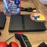 PS2 - Sony Black Ps2 Slim with Buzz Controllers and 2 Buzz games #358 Image 4
