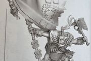 Warhammer 40k: Armageddon. Ork Bannernob. New on Sprue