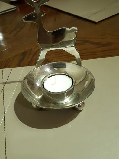 Reindeer candle holder