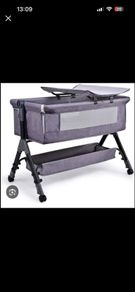 Bedside cot with changing unit and NEXT sleeping bag