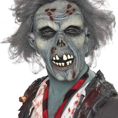 Adult Decaying Zombie Mask