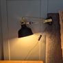 Ikea black Wall Lamp / Clamp Lamp spotlight x2 Image 6