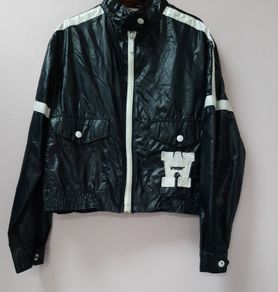 vintage 70's wrangler black jacket