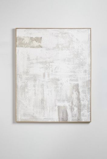 Hand Painted Decorative Painting on Linen with Plaster Relief (80x100 cm)Silvaret