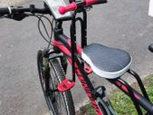 BRAND NEW Bicycle Seat MTB Mountain Bike Front Seats Mat Children Baby Bicycle Safety Chair With Armrest Bar Pedal Cycling Acccessories