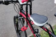 BRAND NEW Bicycle Seat MTB Mountain Bike Front Seats Mat Children Baby Bicycle Safety Chair With Armrest Bar Pedal Cycling Acccessories