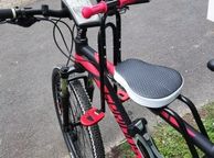 main image for ad BRAND NEW Bicycle Seat MTB Mountain Bike Front Seats Mat Children Baby Bicycle Safety Chair With Armrest Bar Pedal Cycling Acccessories