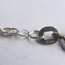 Vintage 925 Sterling Silver Brown Labradorite Pendant Necklace length 18" - 11,7g Image 4
