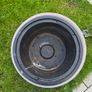 Large plastic plant pot with separate insert, frost resistant Image 3