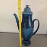 Coffee Pot Carlton Ware Athena Blue Image 3