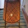 Vintage ikea bamboo rattan lamp Image 2