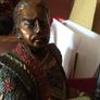 A fine bronze of a samurai signed  MIYAO Image 5