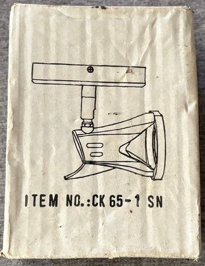 Surface mount adjustable GU10 spot light