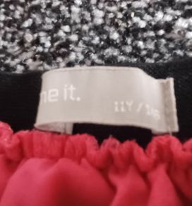Pink Leopard print Skirt (11yrs)