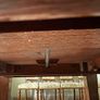 Antique extendable oak table and 4 carved oak chairs Image 5