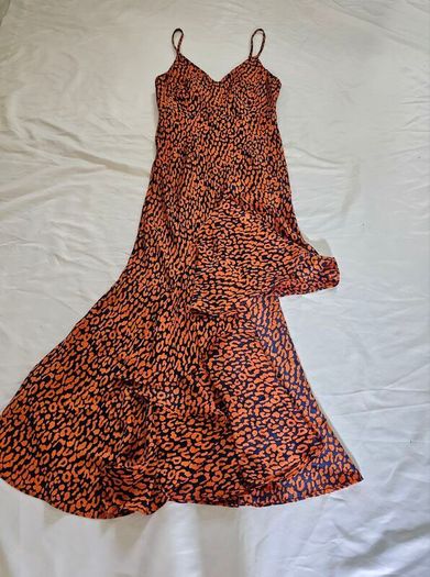 Never Fully Dressed Animal Print Asymmetrical Dress