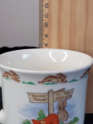 Vintage Royal Doulton Bunnykins Hug A Mug Golden Jubilee 1984 Boxed