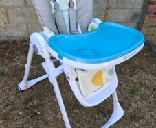 Kinderkraft Foldable Adjustable Height High Chair