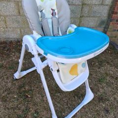Kinderkraft Foldable Adjustable Height High Chair
